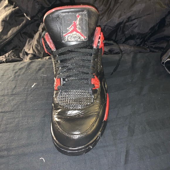 Pair of custom # 4 Jordan’s